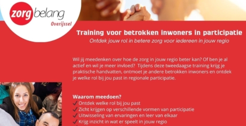 Nieuwsbericht: Tweedaagse training Regio Participatie